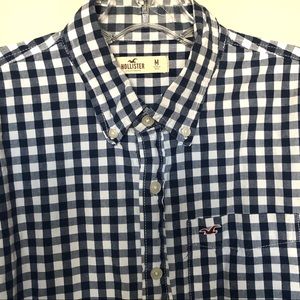 Hollister long sleeve shirt Sz medium button down